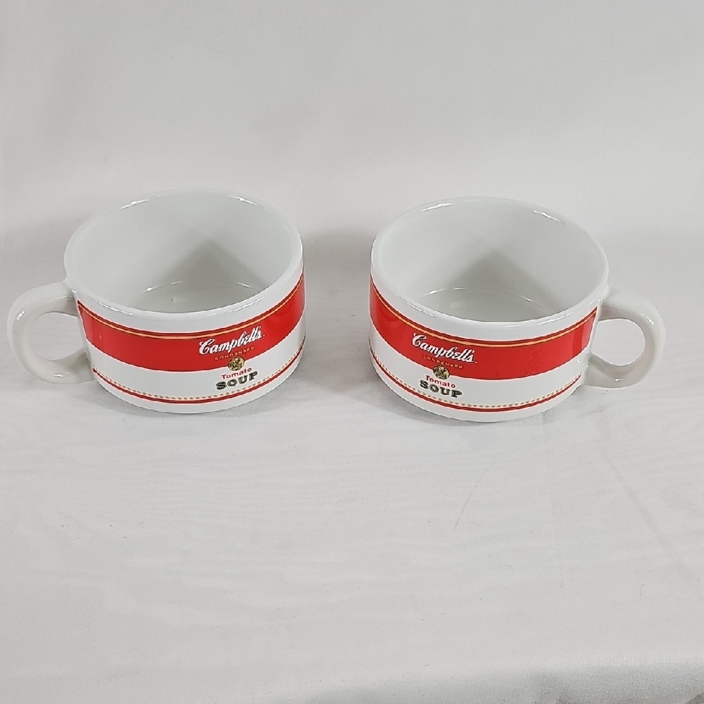 2 Campbells Tomato Soup Mugs